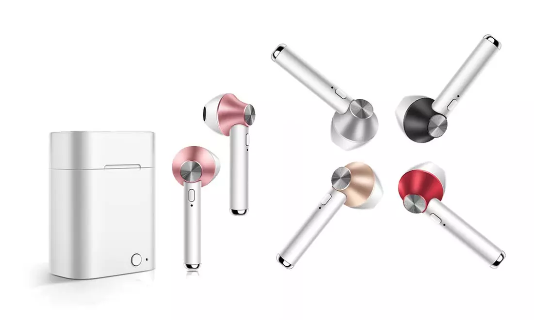 SonicPulse X12 Wireless Earbuds with Charging Case - Primary Image