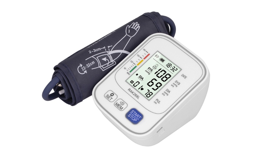 Image 8: One or Two Automatic Digital Upper Arm Blood Pressure Monitors