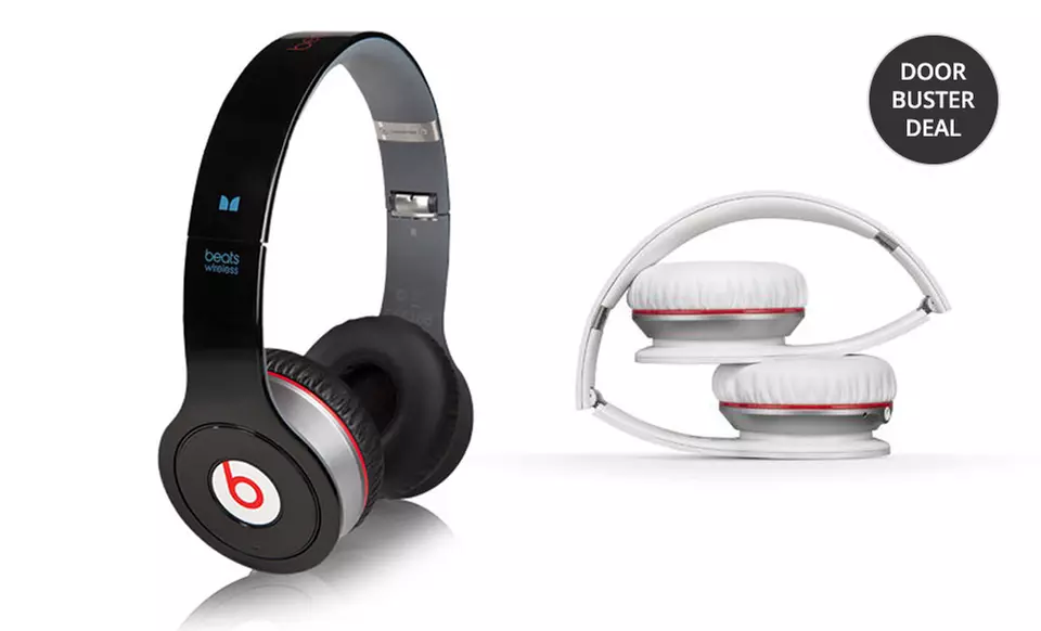 Beats by Dre Wireless Bluetooth On-Ear Headphones﻿ in Black or White. Free Returns. - Primary Image