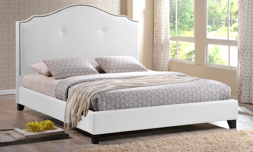 Upholstered Beds and Headboards | Groupon Goods