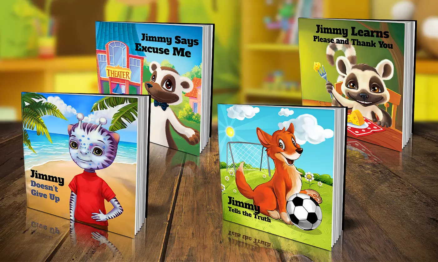 Personalized Kids Books for Learning Etiquette from Dinkleboo (Up to 72% Off)  - Primary Image