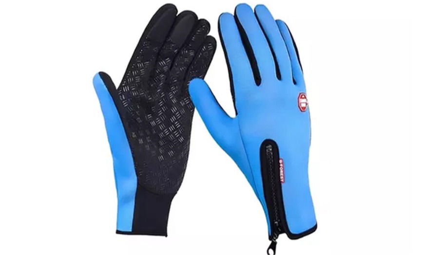 Image 4: Windproof Touch-Screen Gloves