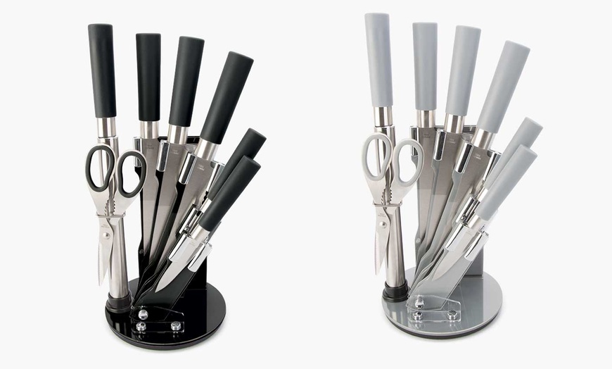 Image 1: Eight-Piece Knife Set