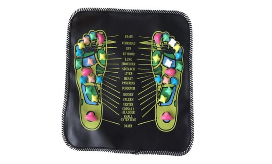 Image 2: One or Two Reflexology Foot Exerciser Mats