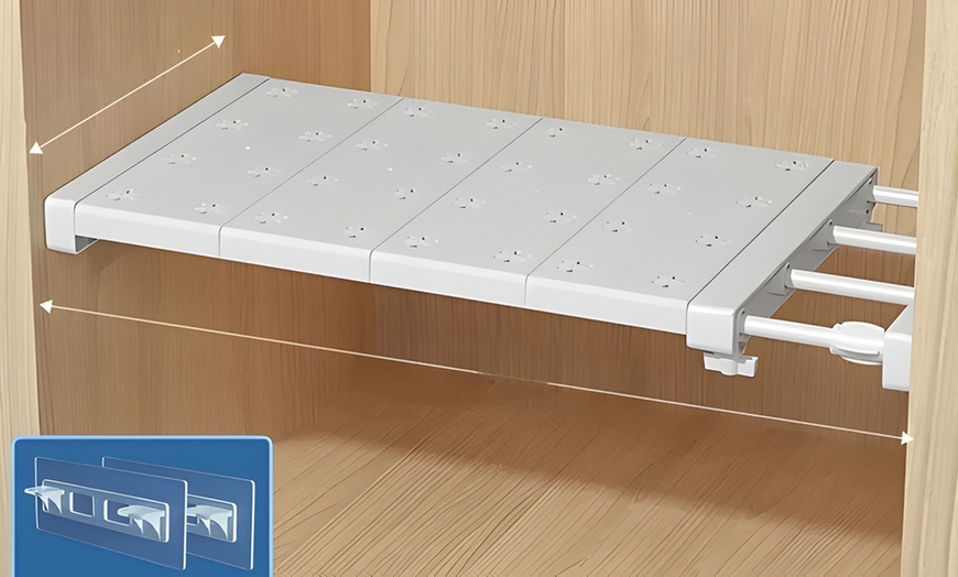 Image 7: Uitschuifbare kastplankorganizer 