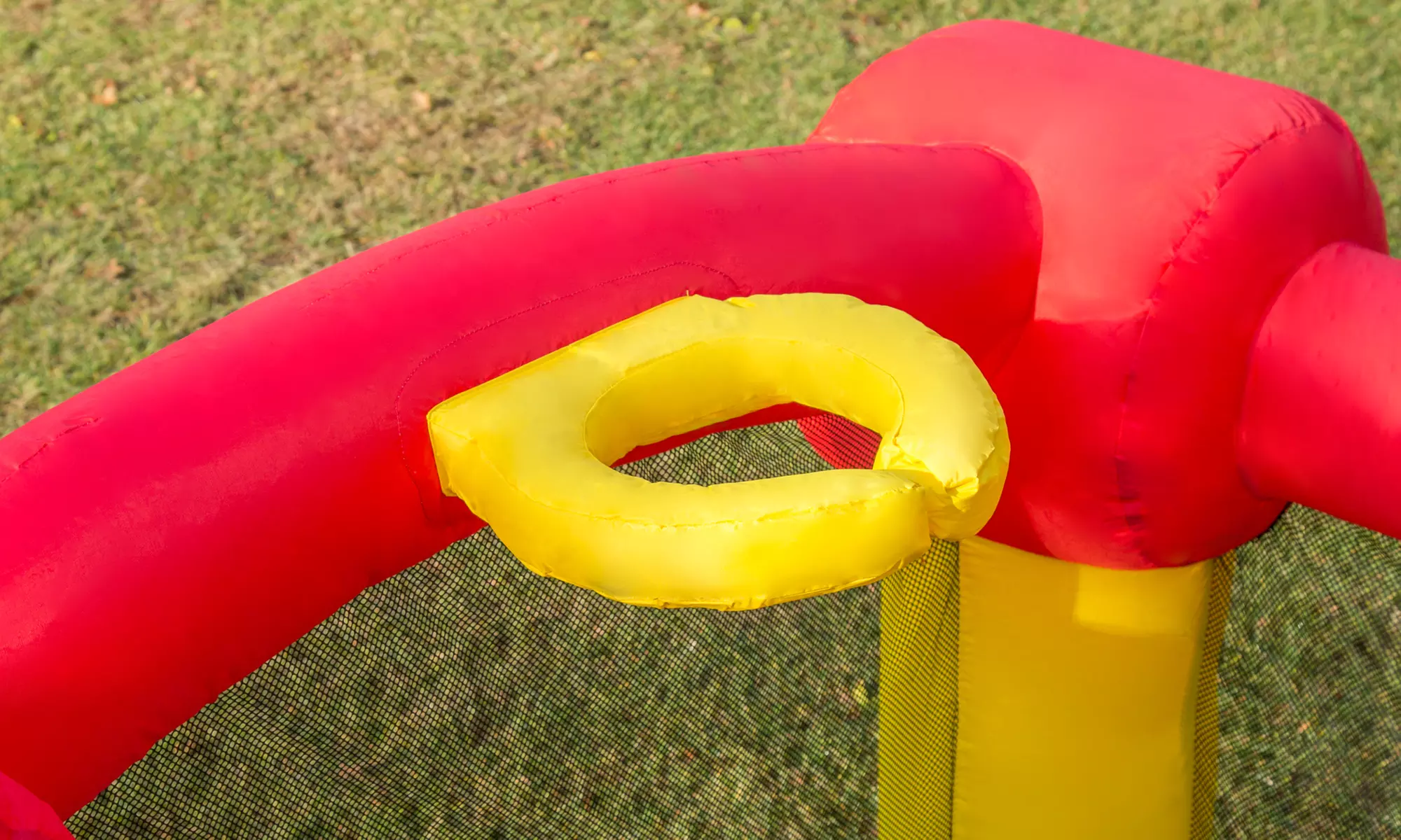 Inflatable Castle Bounce House with Slide and Hoop - Second Medium