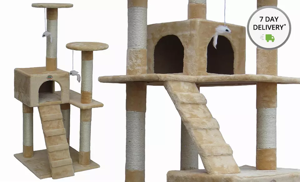 52, 62, or 72 In. Cat Tree from $59.99–$89.99. Free Returns. - Primary Image