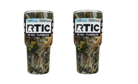 RTIC Stainless Steel 30oz. Camo-Print Tumblers (2-Pack)