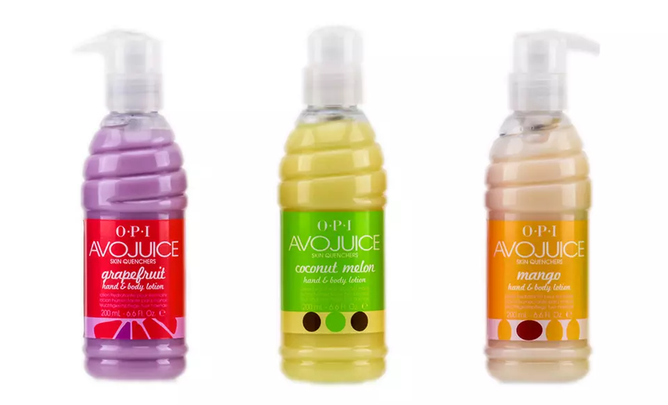 OPI Avojuice Skin Quenchers Hand and Body Lotion (200mL). Multiple Scents Available. - Primary Image