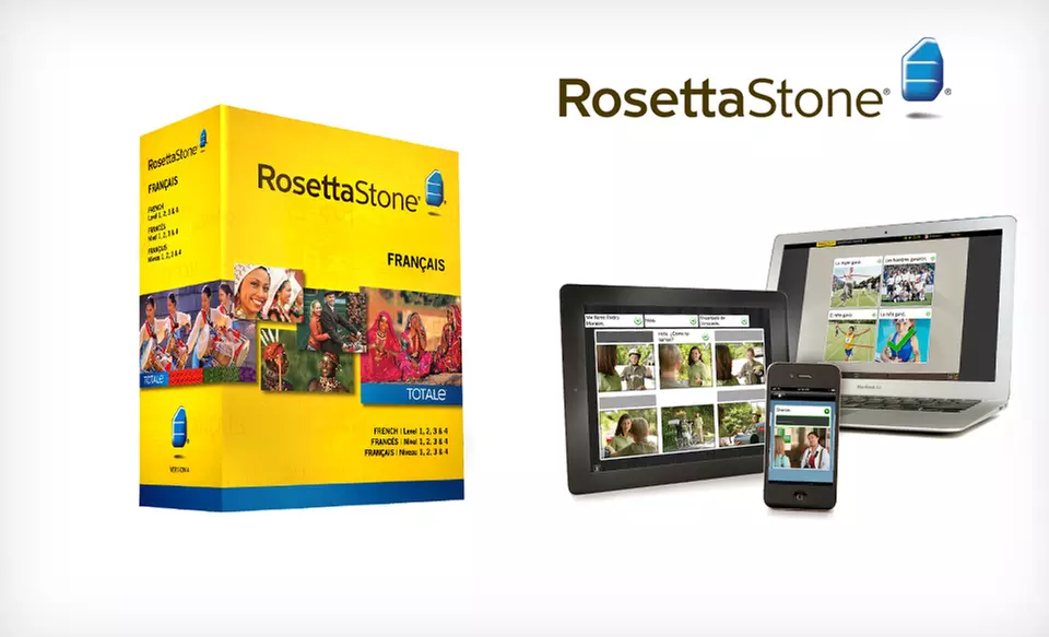 Rosetta Stone French, Italian, or Spanish ﻿Level 1–4 Set. Free Shipping. - Second Medium