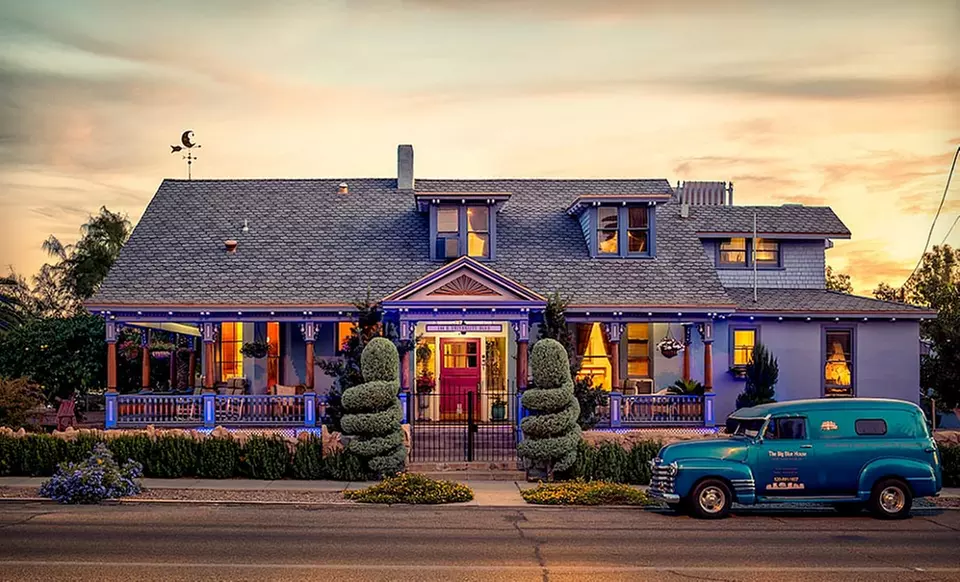Two-Night Stay at The Big Blue House Inn in Tucson, AZ - Primary Image
