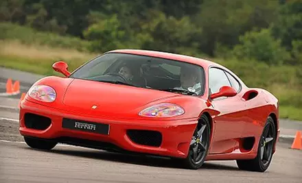 Three- or Six-Lap Lamborghini or Ferrari Autocross Experience from The Motorsport Lab (82% Off) - Primary Image