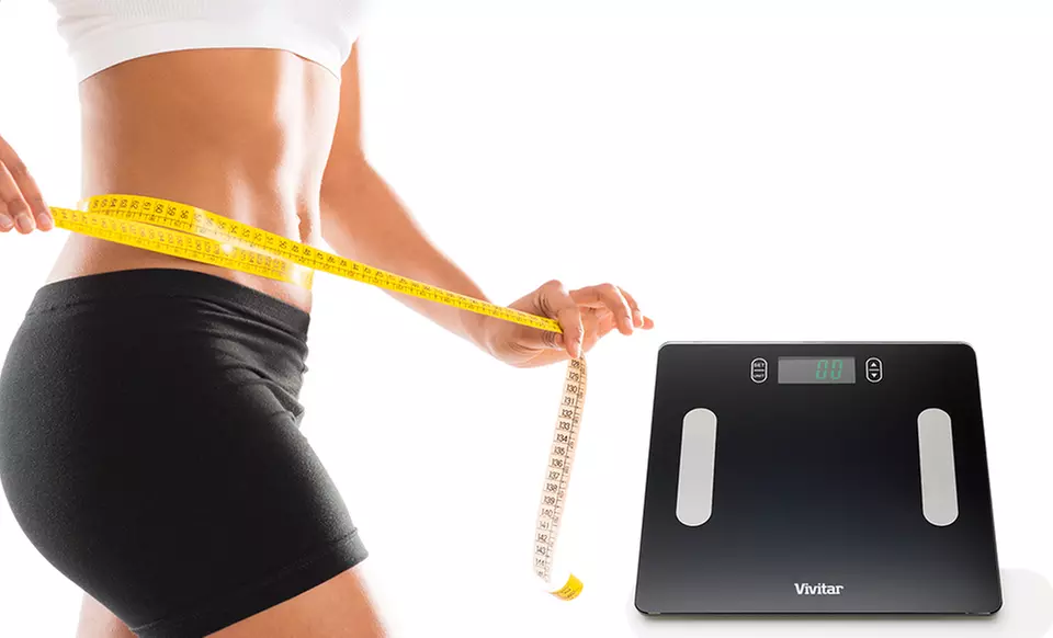 Vivitar HealthSmart Body Fat/Hydration Digital Scale. - Primary Image
