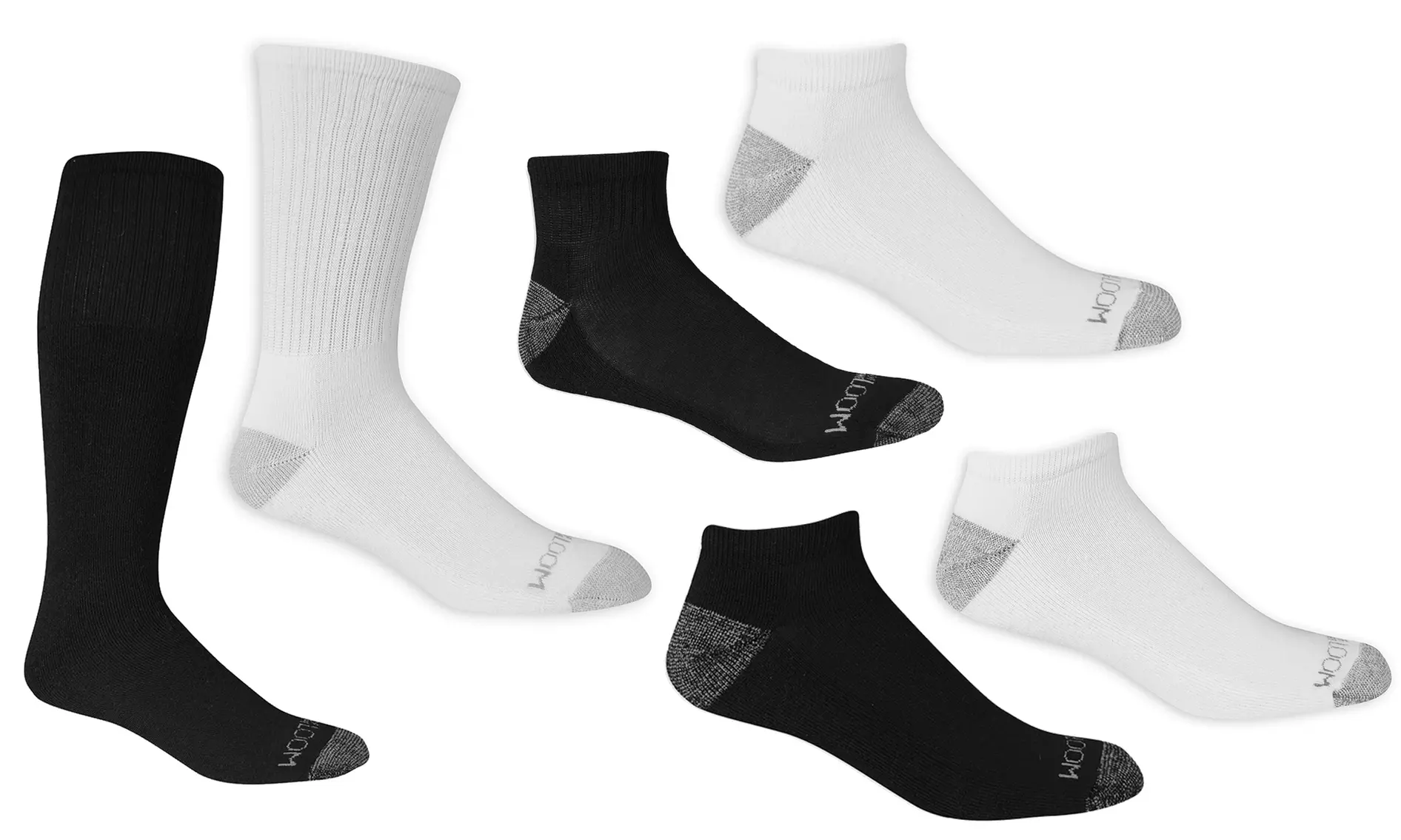 Fruit of the Loom Men's Dual Defense Socks (12-Pack) - Primary Image