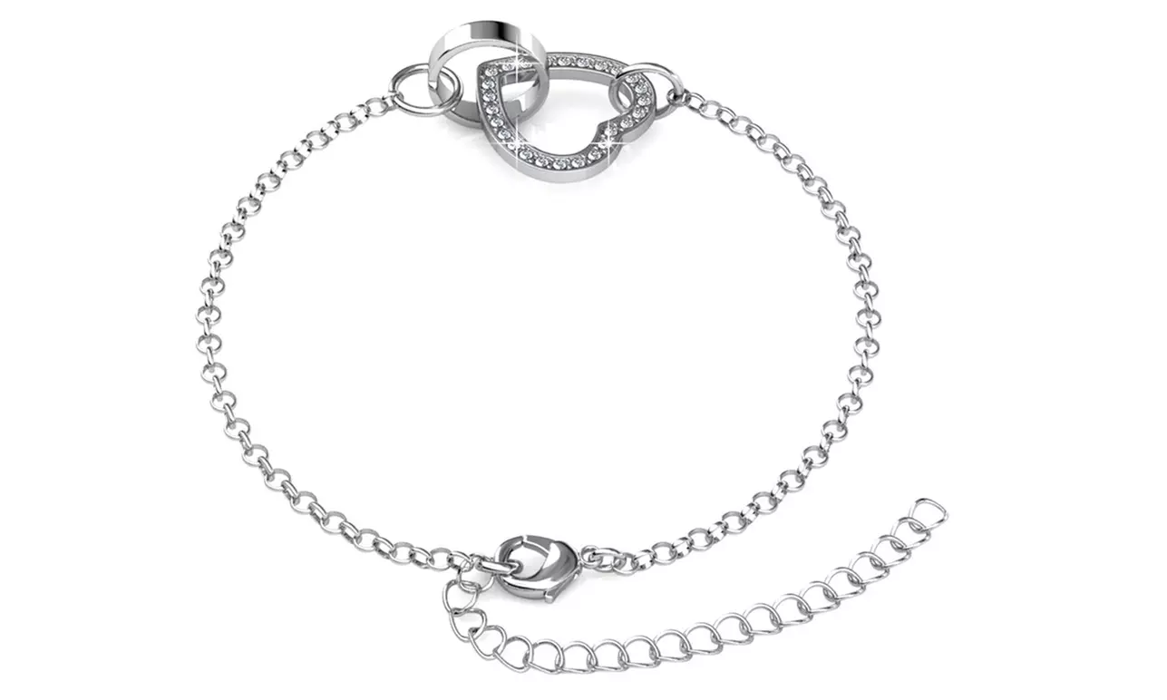 Locked Heart Bracelet Chain Bracelet