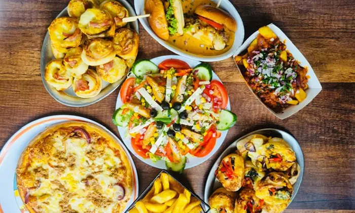 Burger nach Wahl mit Pommes und Dessert für 1-4 Personen