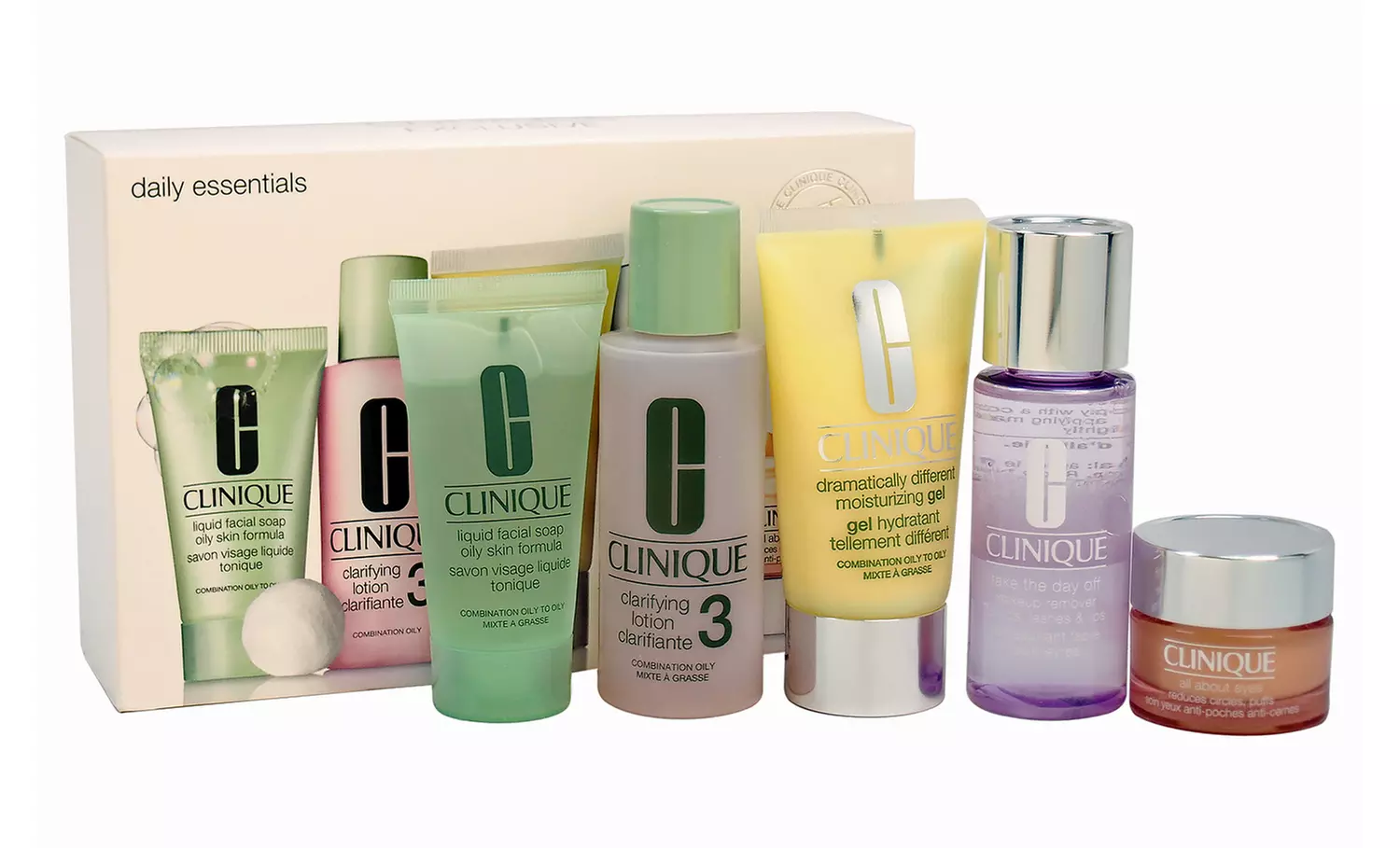 Clinique 5-Piece Daily Essentials Kit - Primary Image