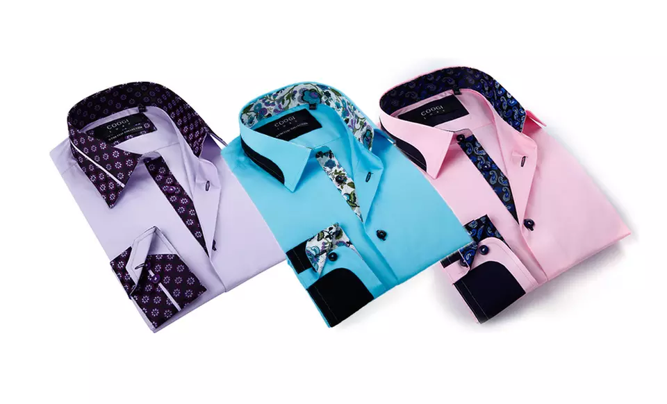 Coogi Men's Long-Sleeve Button-Up Sport Shirt. Multiple Colors Available. Free Returns. | Brought to You by ideeli - Primary Image