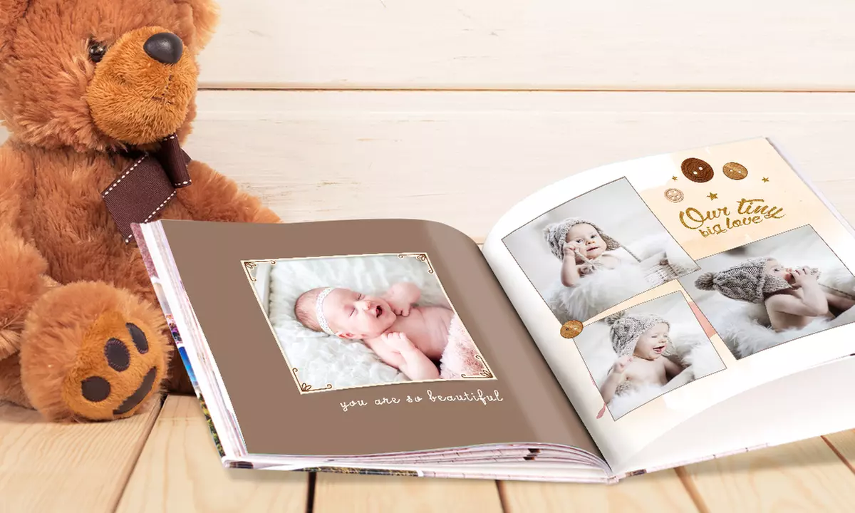 Personalisiertes Hardcover-Fotobuch Classic 30 x 30 cm mit 28 bis 120 Seiten von Colorland (bis zu 80% sparen*) - Primary Image