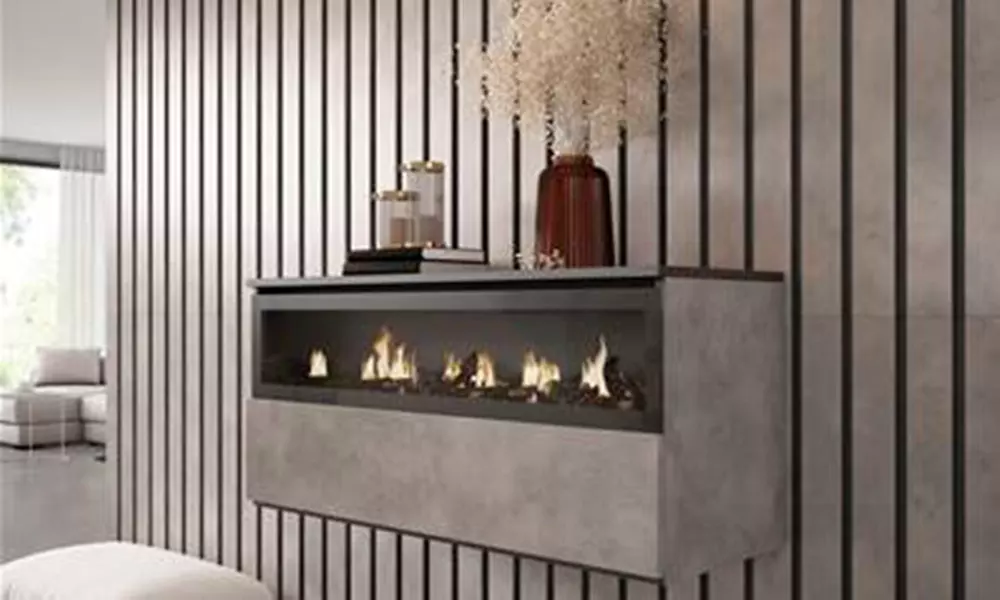 Cheminée décorative "Cozy" à LED