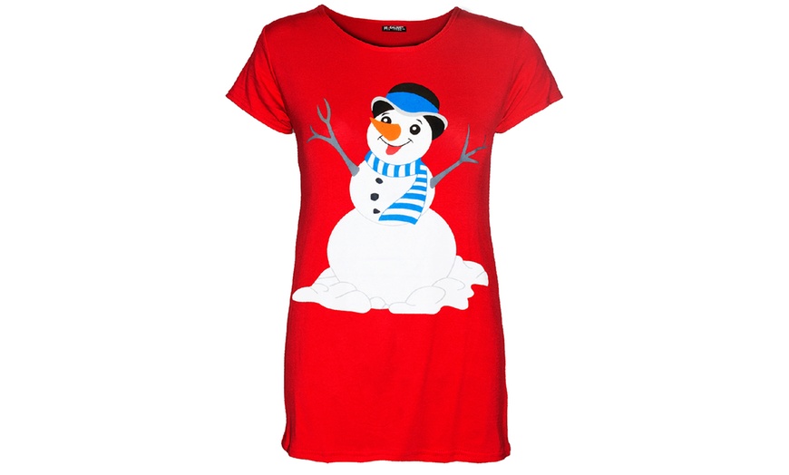 Christmas-Themed T-Shirt | Groupon