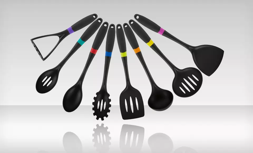 Core Kitchen 8-Piece Utensil Set. Multiple Colors Available. Free Shipping and Returns. - Primary Image