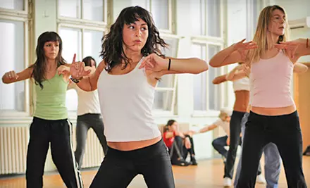 6, 12, or 24 Drop-In Pilates, Zumba, or Ballerobica Classes at Stage 1 Dance Academy (Up to 55% Off) - Primary Image
