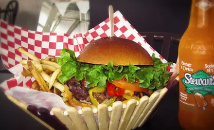 Burgers, Soups, and Sandwiches at Little Louie's Burger Joint and Soupery (Up to 53% Off). Two Options Available. - Primary Image