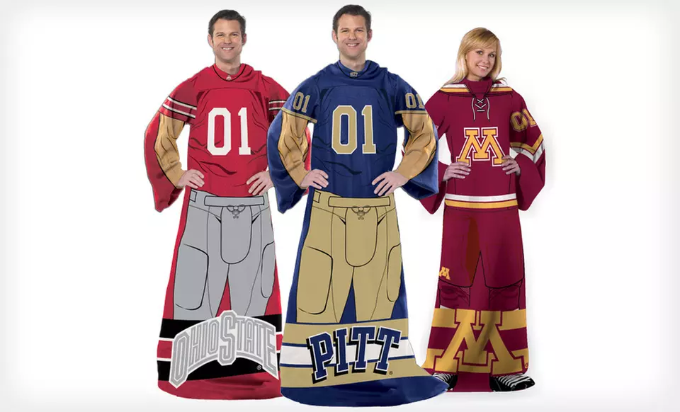 $19.99 for an NCAA Player Comfy Throw ($27.99 List Price). 29 Options Available. Free Shipping and Free Returns. - Second Medium