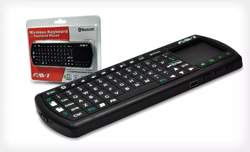 $29 for a Favi Wireless Bluetooth Tablet Keyboard ($79 List Price). Free Shipping. Free Returns. - Second Medium