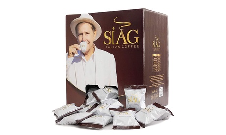 50 o 100 capsule di caffè Siag, compatibili con Lavazza A Modo Mio, Nespresso o Dolce Gusto