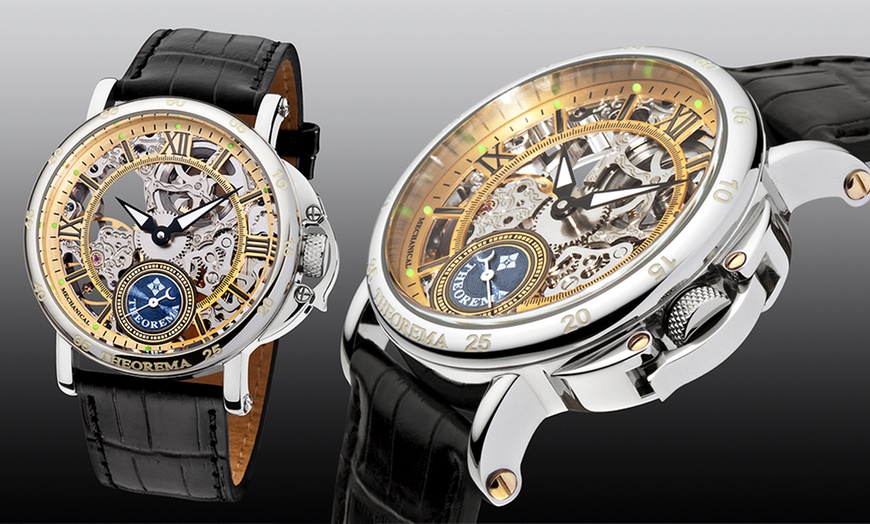 Image 10: Designer Skeleton Watch