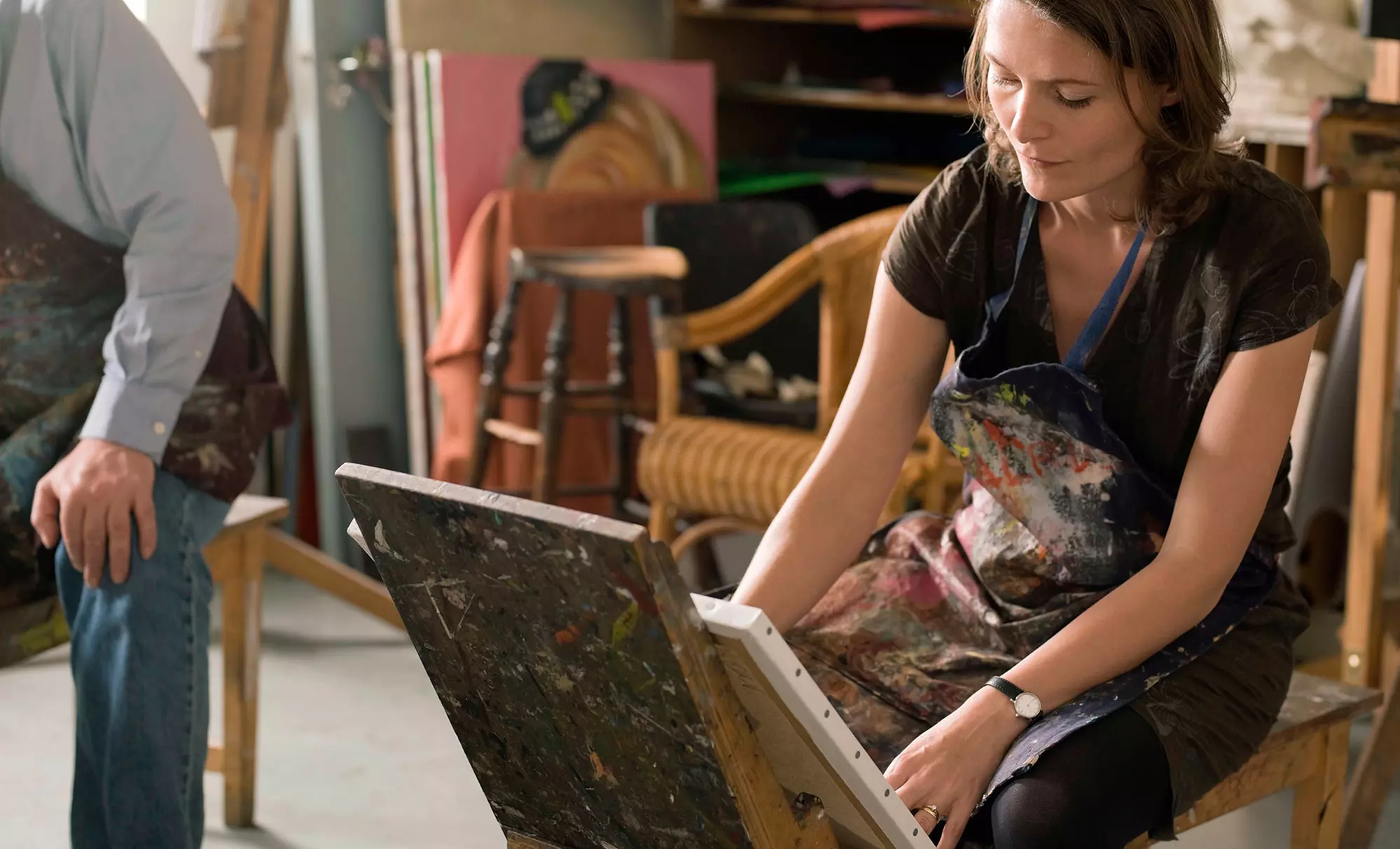 Three-Hour Painting Class for One or Two from Brushes and Brews (45% Off)  - Primary Image