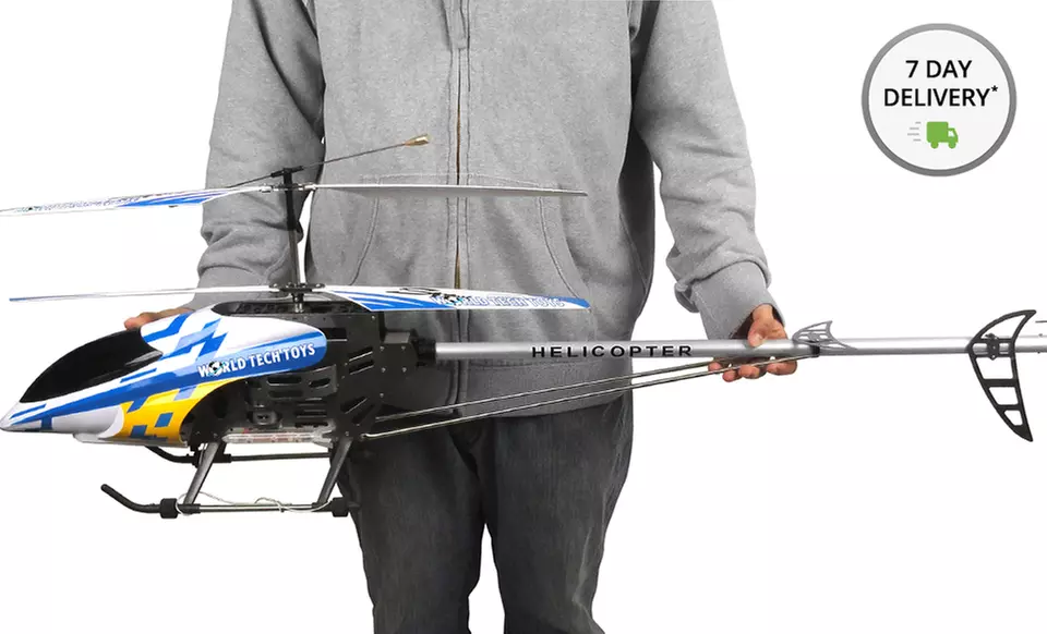 Gyro Colossus 3.5-Channel Metal Remote-Controlled 4 Ft. Helicopter. Free Returns. - Primary Image