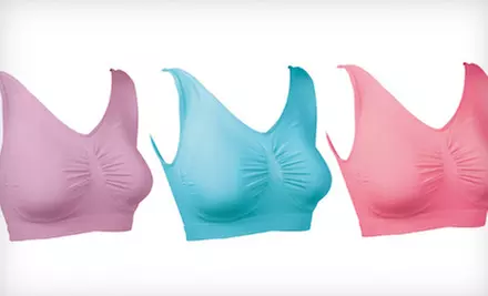 $29 for a World's Best Bra Three-Pack ($60 List Price). Free Shipping. Multiple Sizes and Colors Available.  - Second Medium
