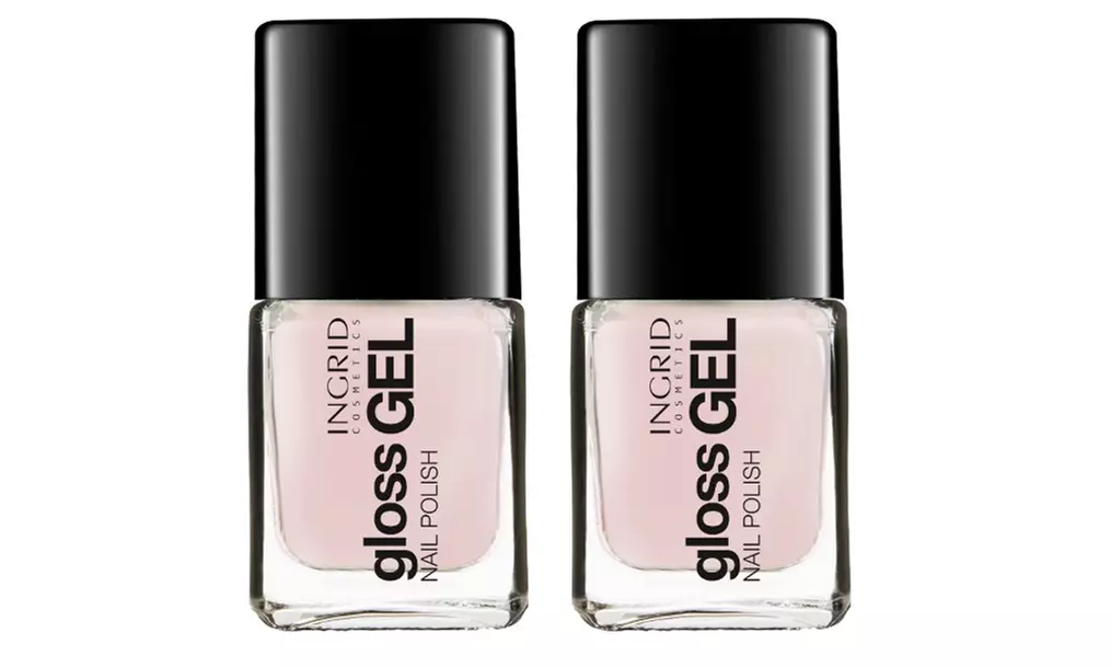 2 flacons de vernis brillant Ingrid Cosmetics