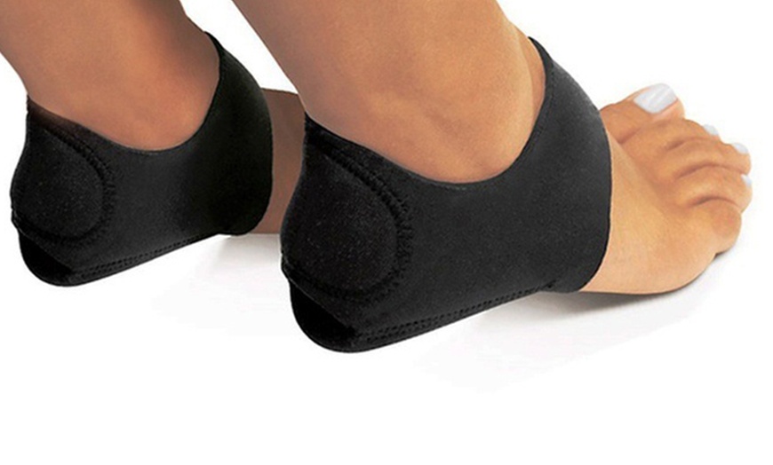 Image 3: One-, Two-, or Three-Pack of Shock Absorbing Foot Ankle Pads Wraps