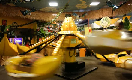 Indoor Amusement-Center Visit for One, Two, or Four with Tokens, Pizza, and Drinks at Go Bananas (Up to 55% Off) - Primary Image