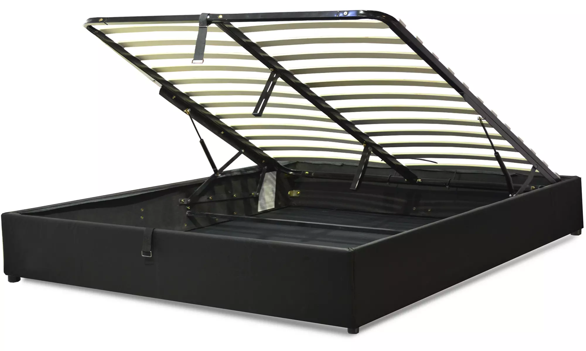 Lit coffre Cômes simili cuir, coloris au choix