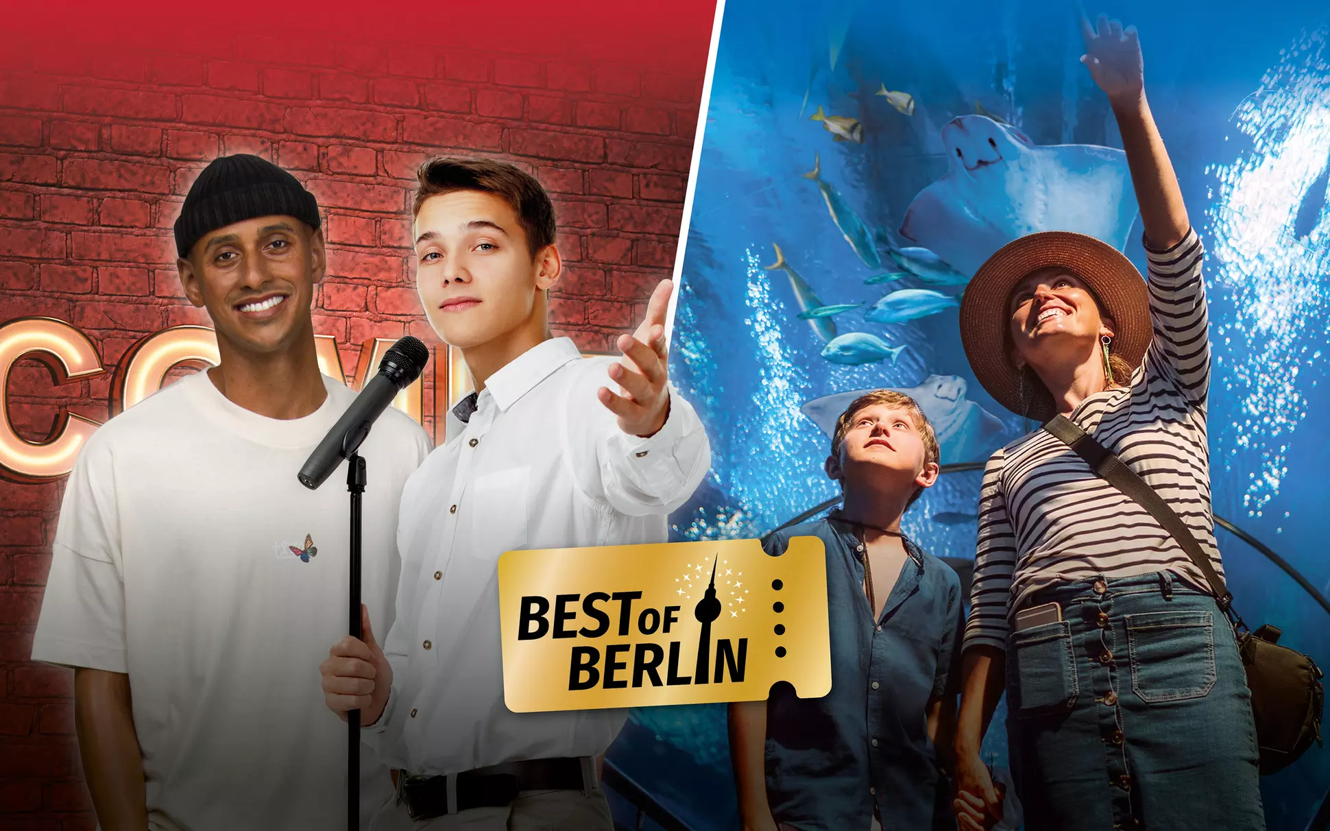 Kombiticket für Madame Tussauds und SEA LIFE Berlin - Primary Image