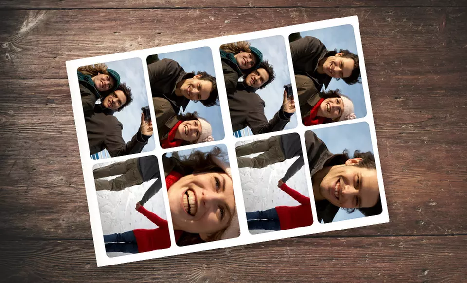 $10 for Five Sheets of Custom Photo Stickers from Smile Books ($19.95 List Price) - Second Medium