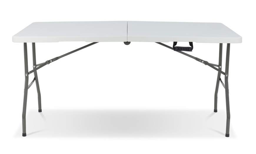 Image 8: 120cm, 150cm, or 180cm Folding Outdoor Table