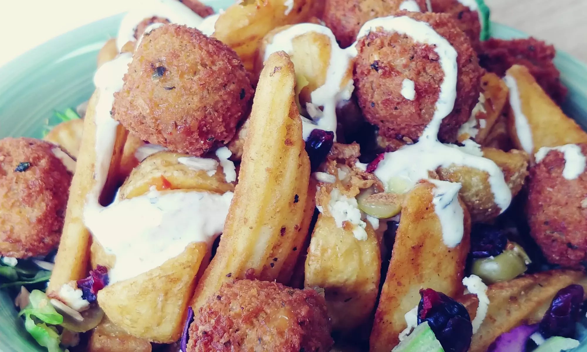 Falafel / Seitan-Burger