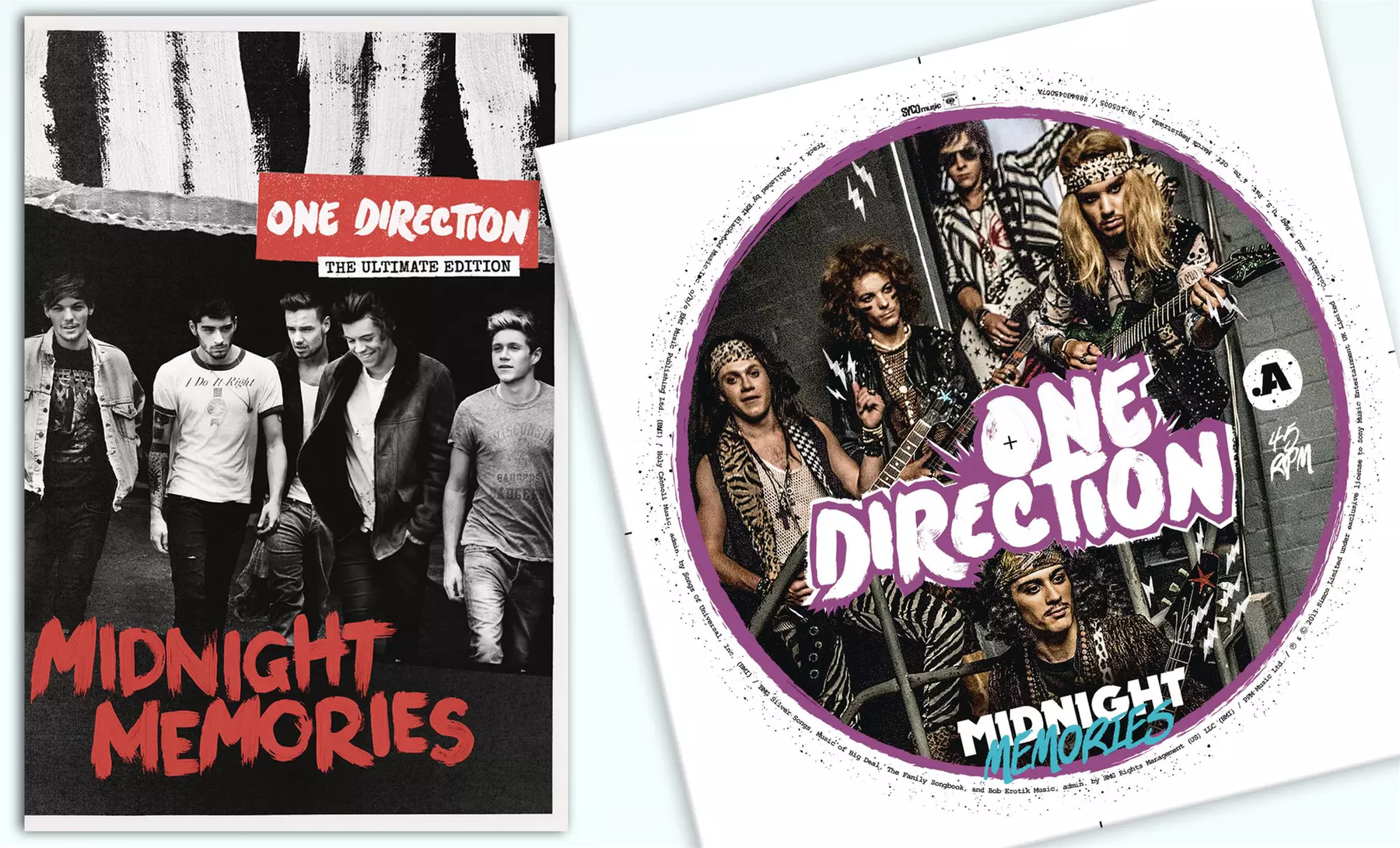 One Direction vinyl outlet bundle