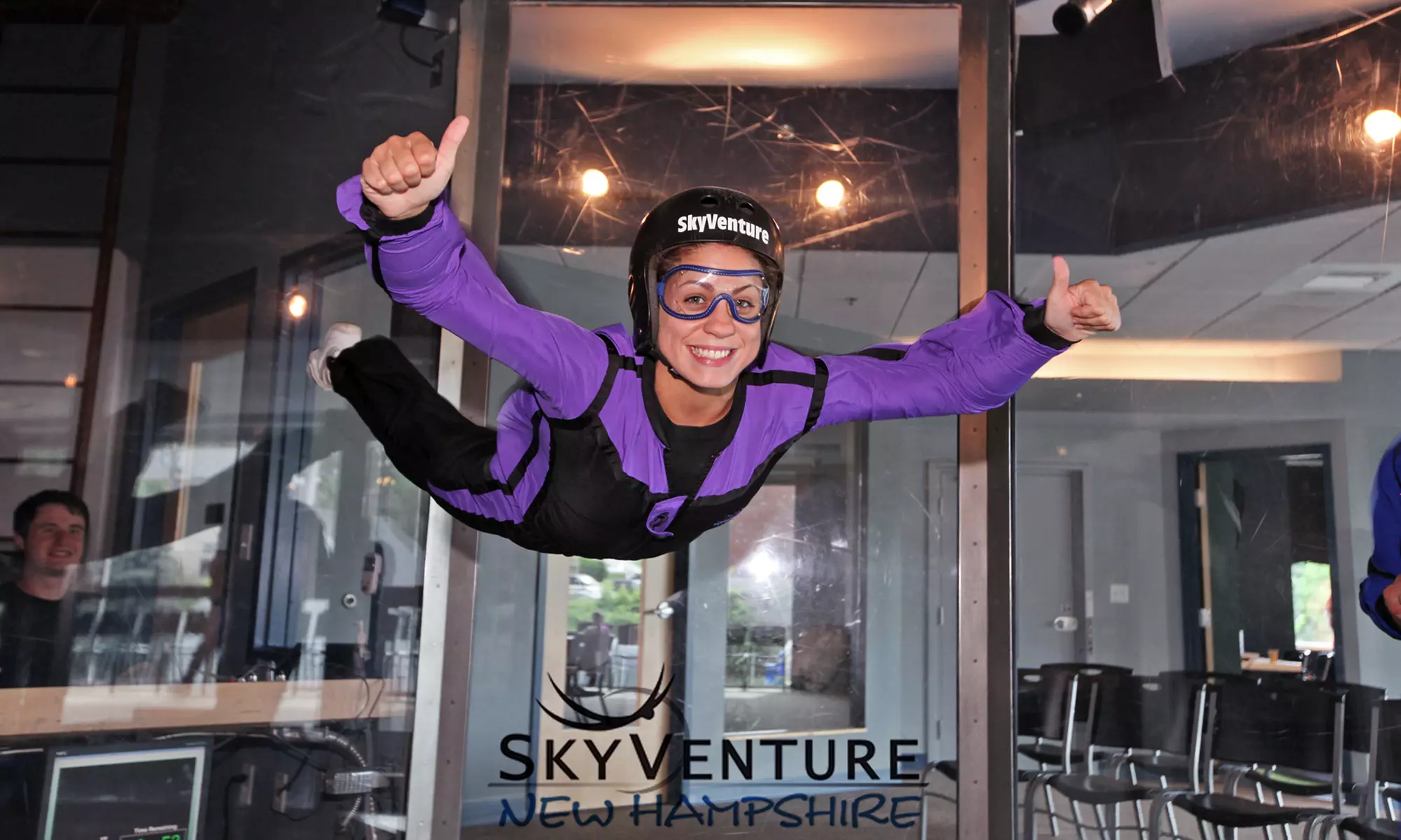Four-Minute Indoor Skydiving Experience or FishPipe Ride at Skyventure New Hampshire (Up to 40% Off) - Primary Image
