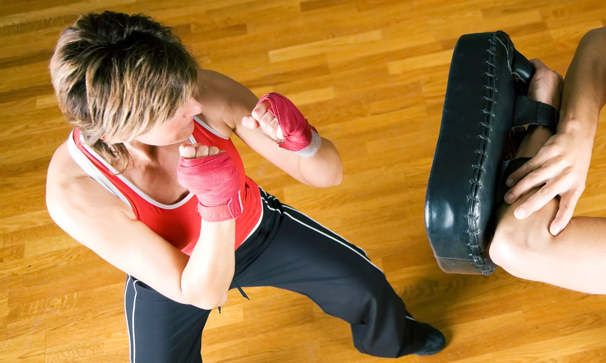 10 Kickboxing Classes, or One Month of Unlimited Kickboxing Classes with Wraps at Superkix Martial Arts (Up to 71% Off) - Primary Image