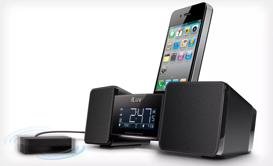 $29.99 for an iLuv Vibro II Audio Dock Alarm Clock with Bed Shaker ($79.99 List Price). Free Shipping. - Primary Image