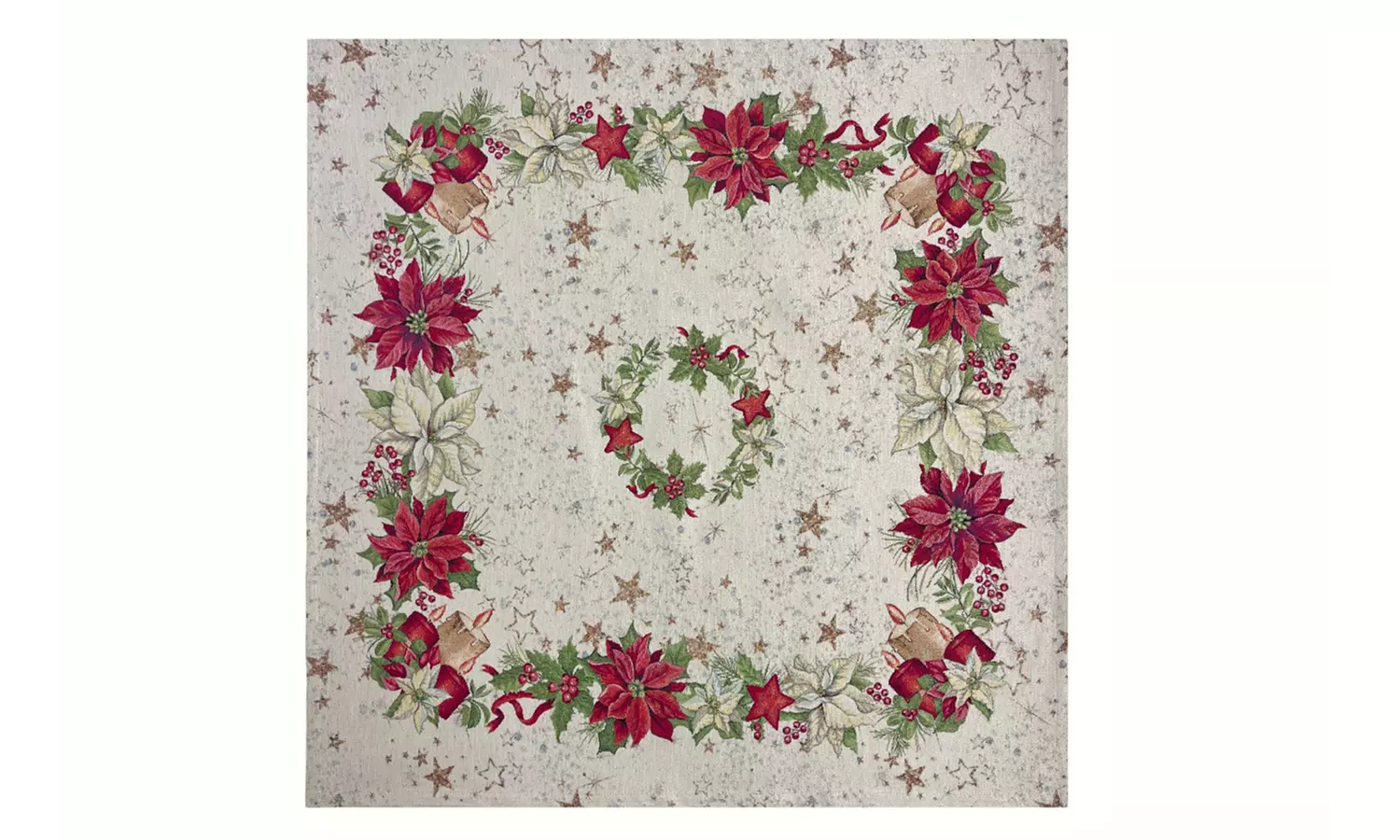 Centrotavola Natalizio in tessuto gobelin