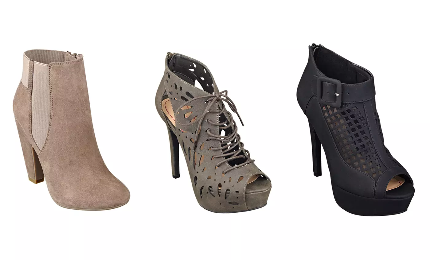 Pink & Pepper High-Heeled Platform Sandals or Booties | Brought to You by ideel - Primary Image