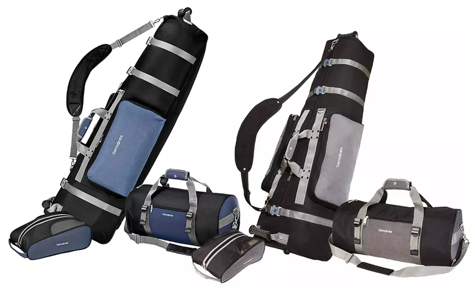 Samsonite 3-Piece Golf Travel Set with a Golf Bag Travel Cover, Duffle Bag, and Shoe Bag - Primary Image